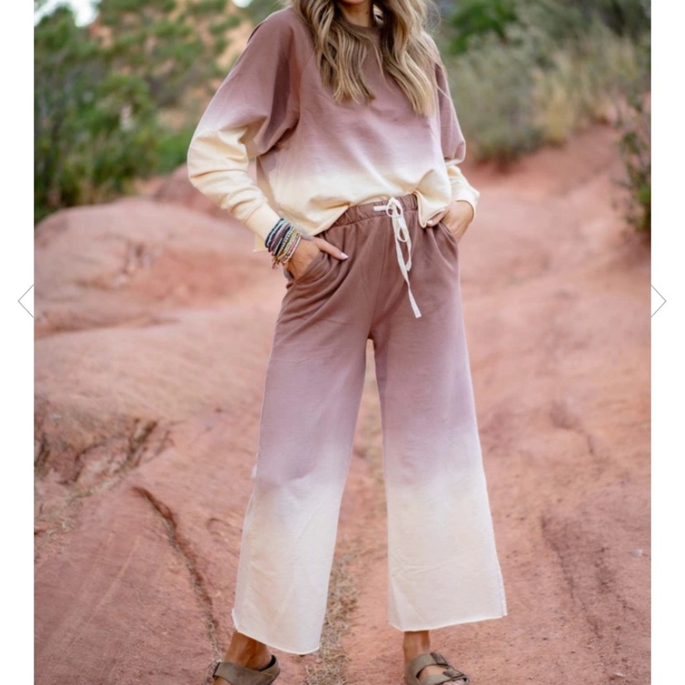 NEW cotton terry lounge set M